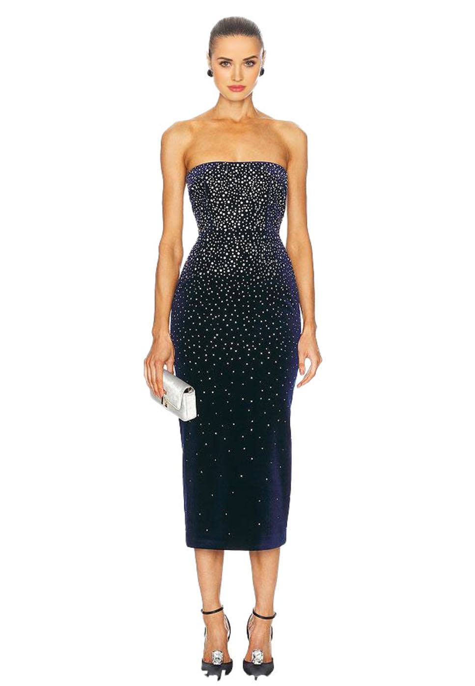 Strapless Sequin Fitted Dress supplier